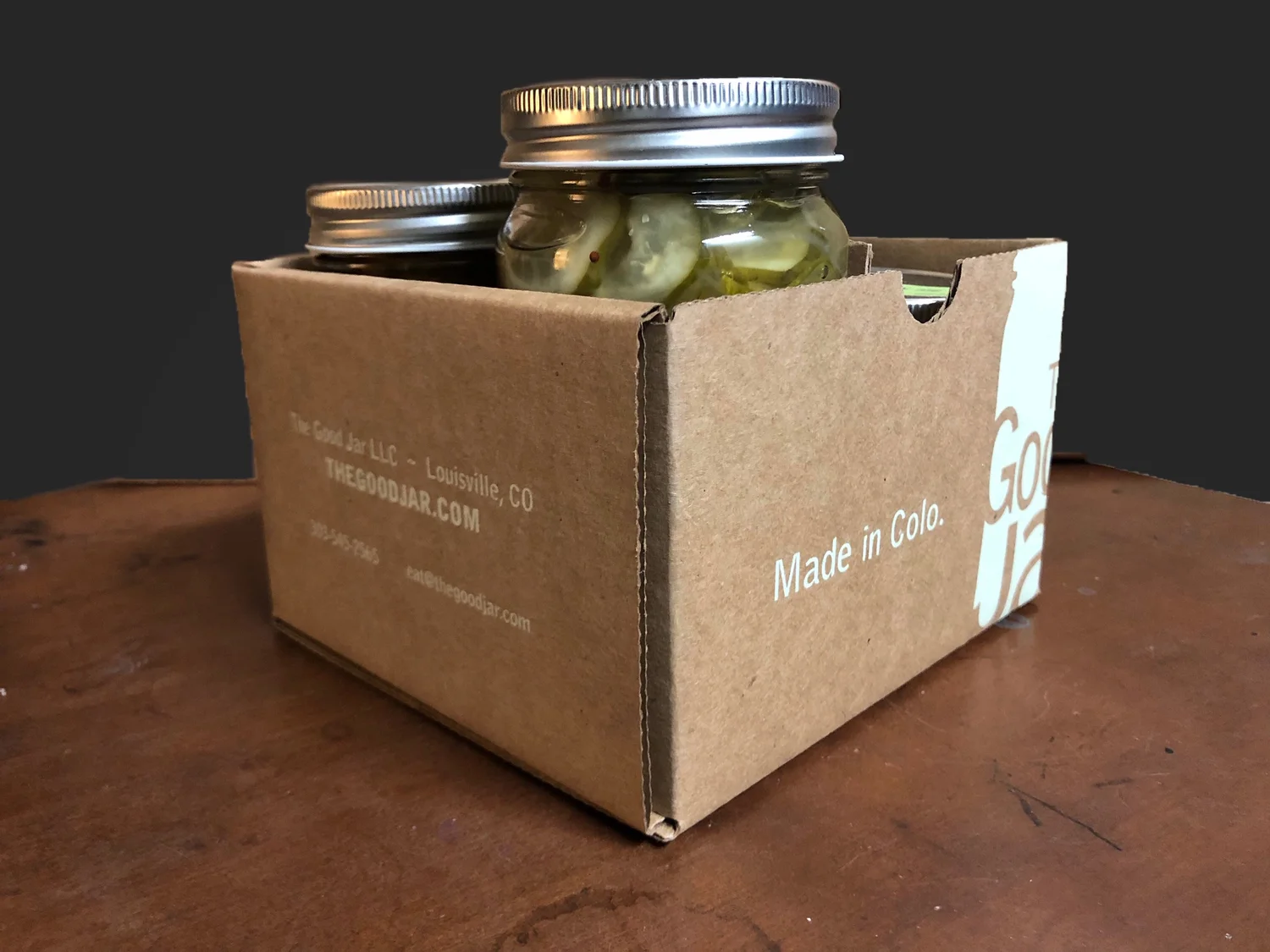 The Good Jar custom printed box Louisville Colorado